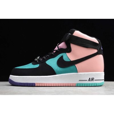 Nike Air Force 1 High '07 Lv8 Pembe / Mavi Kaykay Ayakkabı Türkiye - PLXMMFGB